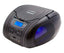 Lauson Bb21 Negro / Reproductor Radio Cd Con Altavoces Incorporados