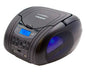 Lauson Bb21 Negro / Reproductor Radio Cd Con Altavoces Incorporados