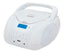 Lauson Cp756 Blanco / Reproductor Radio Cd Con Altavoces Incorporados