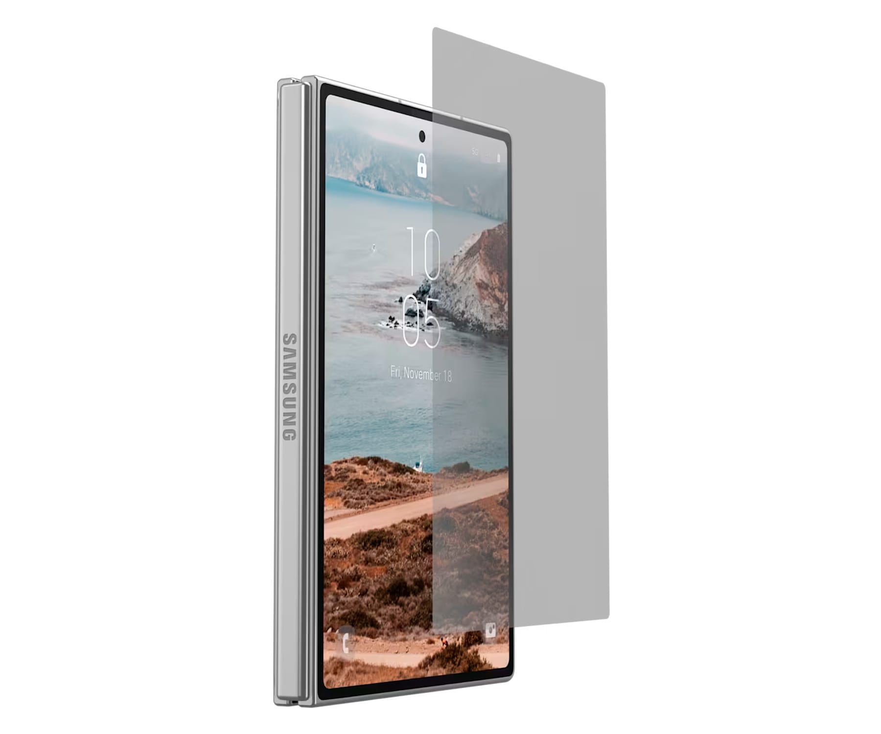 Uag Protector De Pantalla De Vidrio Templado / Samsung Galaxy Z Fold8