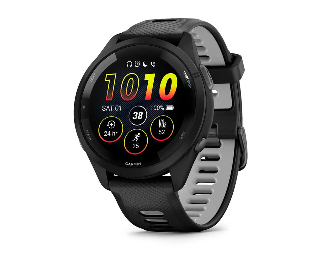 Garmin Forerunner 265 Negro Con Carcasa En Negro Y Correa De Silicona En Negro/gris / Smartwatch 46mm