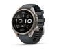 Garmin Fenix 9 Pro Titanio Con Correa De Silicona En Gris / Smartwatch 47mm