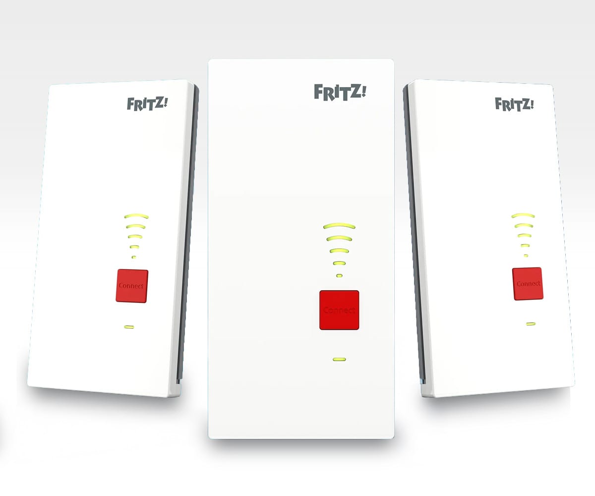 Fritz! Mesh Set 2700 Blanco / Set De 3 Repetidores Wi-fi 7