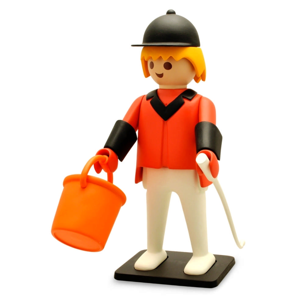 Figura Playmobil El Jinete De Caballos 25Cm