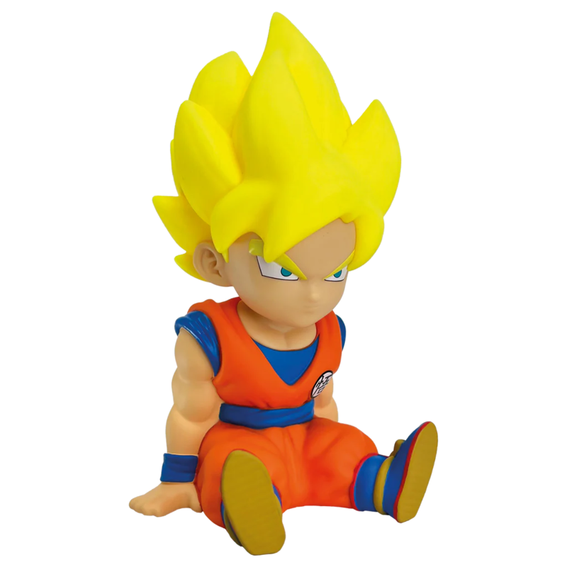 Figura Hucha Son Goku Super Saiyan Dragon Ball Super 15Cm