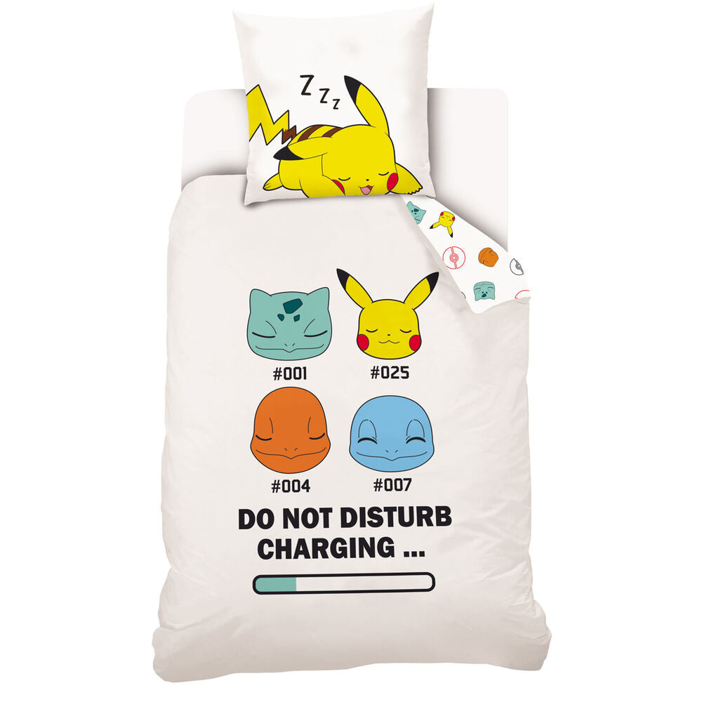 Funda Nordica Premium Pokemon Cama 90 Algodon