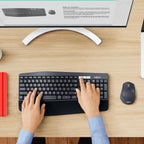 TECLADO Y MOUSE LOGITECH WIRELESS MK850 ALEMAN P/N:920-008221