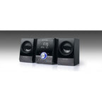 Muse M-38 Bt Black / Microcadena 20w Con Altavoces