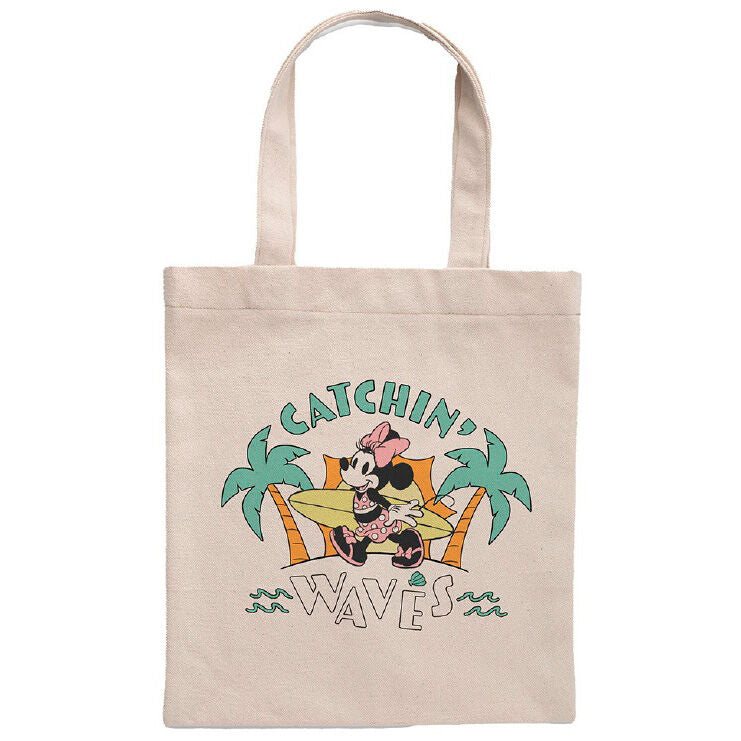 Bolsa Shopping Catchin' Waves Minnie Mouse Disney