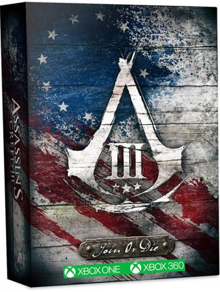 Assassins Creed Iii Join Or Die Ed.exclusiva (xbone) Xbox 360 Hover Image