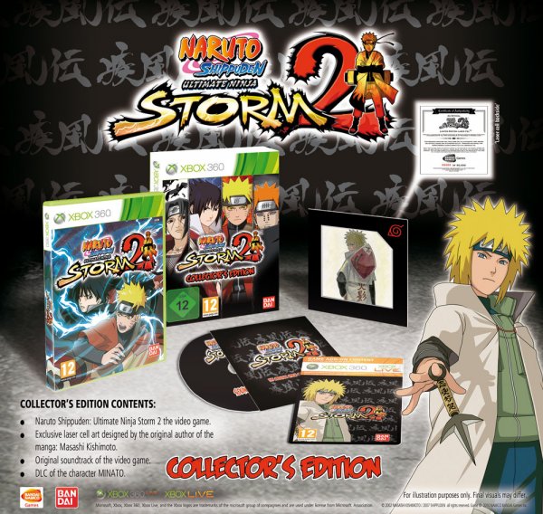 Naruto Shipudden:ult Storm 2 Col.ed. Xbox 360