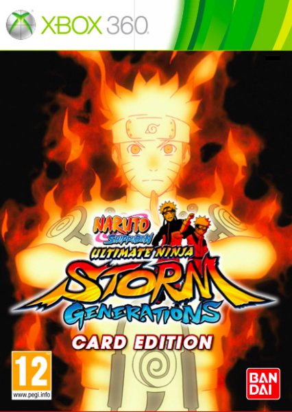 Naruto Shippuden:ult. Ninja Storm Gen. Card Edt. Xbox 360 Hover Image