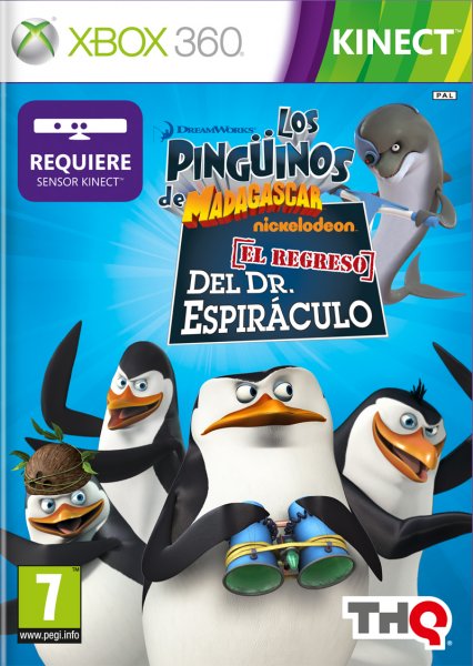 Los Pinguinos De Madagascar El Regreso (kinect) Xbox 360 Hover Image