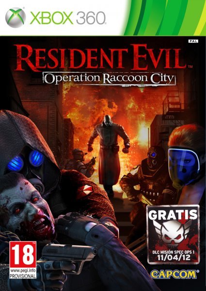 Resident Evil:operation Raccoon City Xbox 360 Hover Image