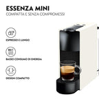 Krups Essenza Mini XN1101 Manual 1310 W 0,6 L Negro, Blanco - Cafetera