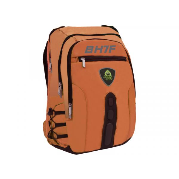 MOCHILA GAMING KEEP OUT BK7 FULL ORANGE PARA PORTATILES 15,6" CON MULTIPLES BOLSILLOS Hover Image