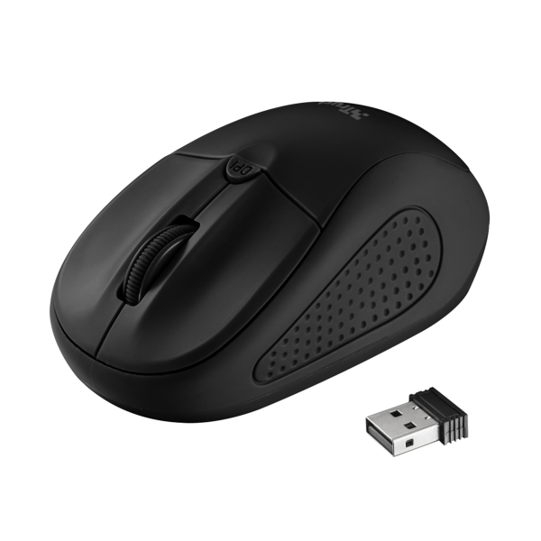 Ratón Trust Wireless Mouse Primo - Matte Black (sensor Optico De 1.000 - 1.600 Ppp Reales) Main Image