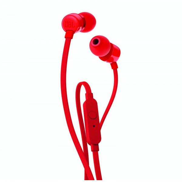 Jbl T110 Red / Auriculares Inear Con Cable