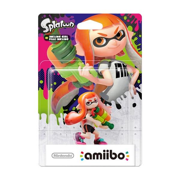 Figura Amiibo Splatoon: Inkling Girl Rosa Main Image