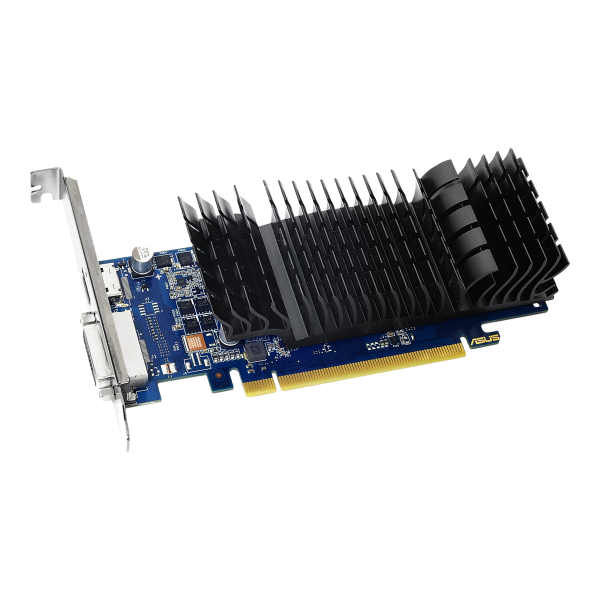 Vga Asus Gt 1030 2g (perfil Bajo) Hdmi Dvi Fhd 1506 Mhz Memory 6008 Mhz 64bit, Sin Ventilad