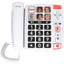 Teléfono Fijo Senior Con Cable Xtra1110 Blanco Swissvoice