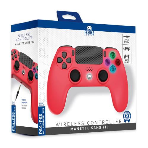 Mando Bluetooth LED Rojo Freaks & Geeks Ps4 PS4 (accesorios)