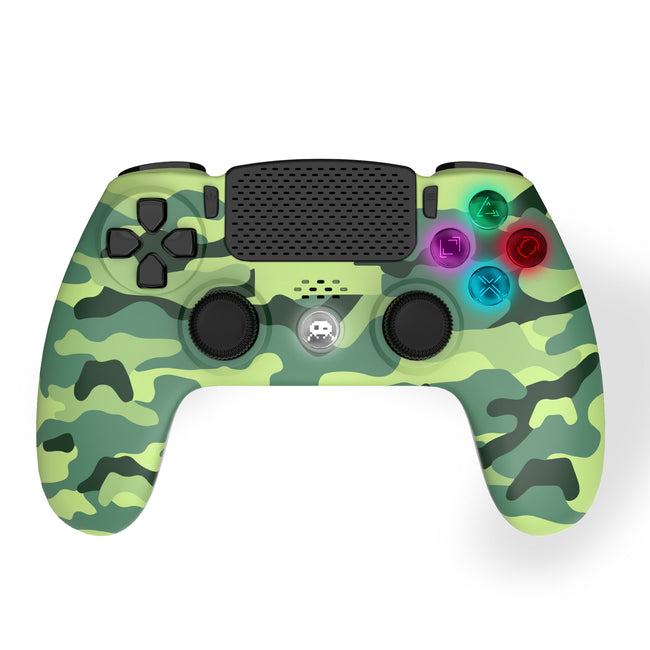 Mando Bluetooth LED Green Camo Freaks & Geeks Ps4 PS4 (accesorios) Hover Image