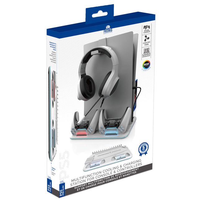 Estacion de Carga y RGB Ventilada Freeks & Geeks PS5/PS5 Sli PS5 (accesorios) Hover Image