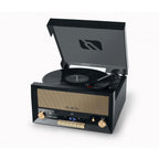 Muse Mt-110 Bt Black / Microcadena Con Altavoces Y Tocadiscos