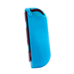 Funda de silicona Fr-tec Silicone + Grip For Joy-con Izquierdo (let) Azul