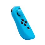 Funda de silicona Fr-tec Silicone + Grip For Joy-con Izquierdo (let) Azul