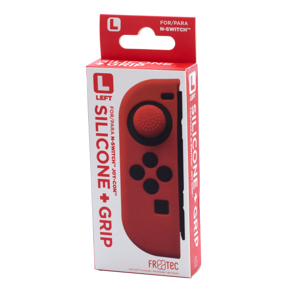 Funda Protectora De Silicona Para Joy-Con Izquierdo + Grip P NINTENDO SWITCH (Accesorios)