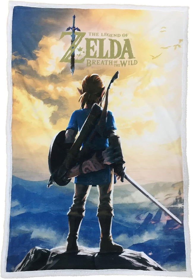 Manta Zelda Vreath Of The Wild Link 100*150cm Hover Image