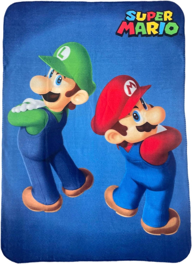 Manta Polar 100*140 Mario & Luigi Hover Image