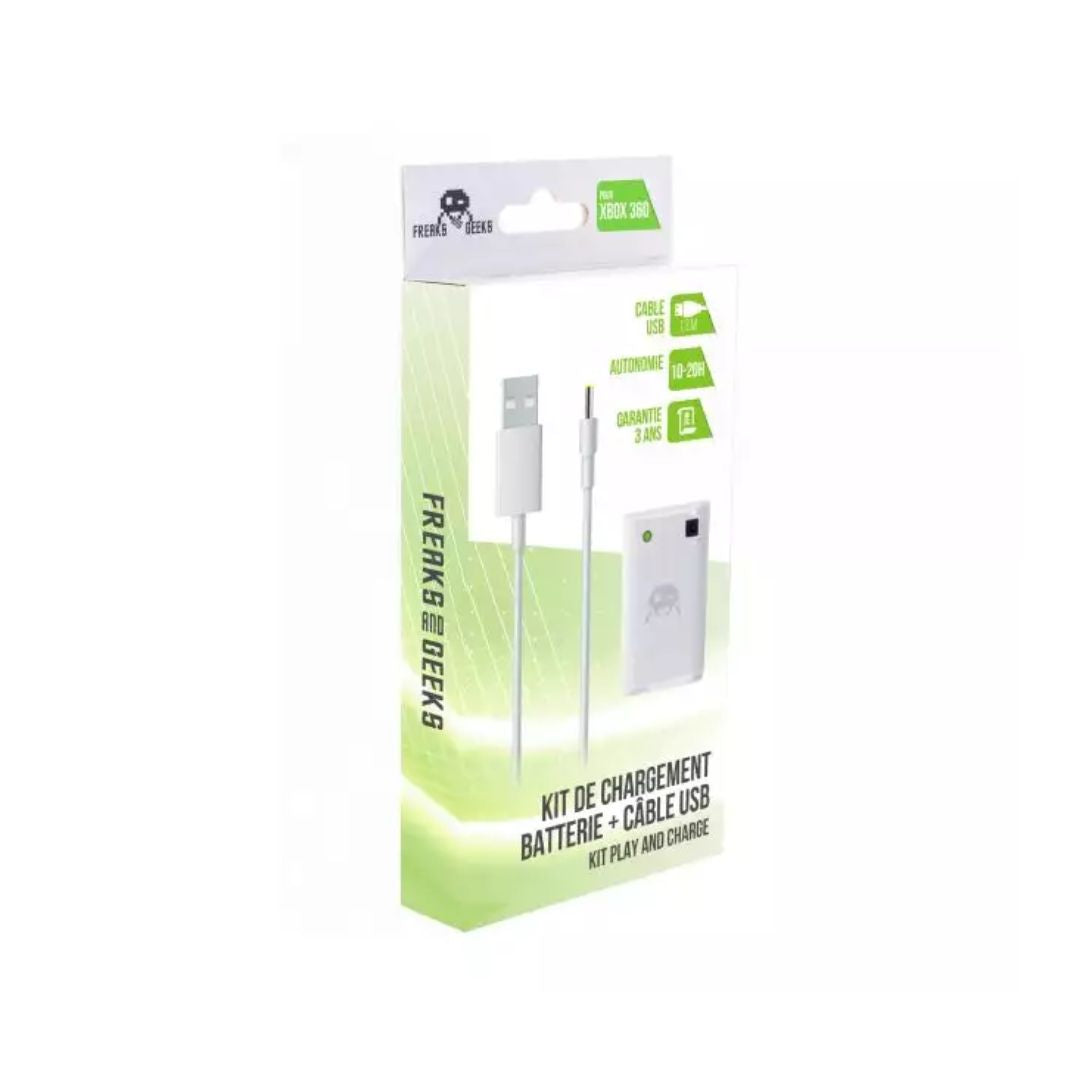 Kit Carga Y Juega Freaks & Geeks X360 X360 (Accesorios)