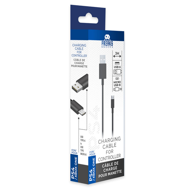 Cable de carga para Mando PS4/XboxOne Freaks & Geeks PS4 (accesorios) Hover Image
