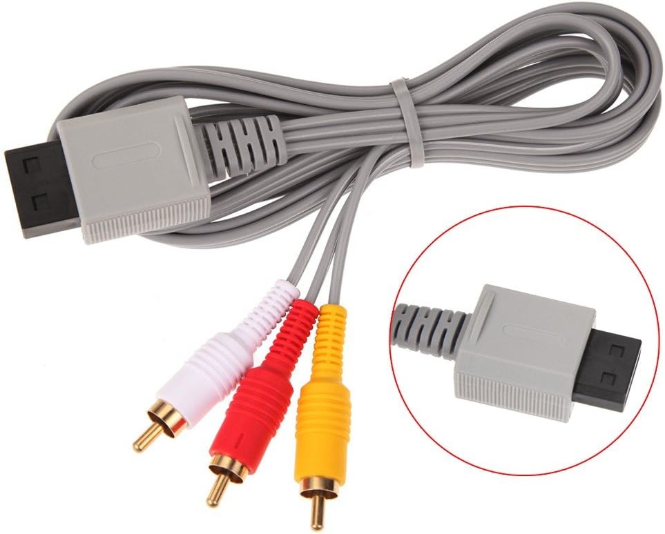 Cable Video AV para Wii/WiiU Freaks & Geeks WII (Accesorios)