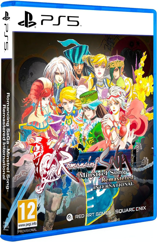 Romancing Saga - Minstrel Song- Remastered International Ps5 Hover Image