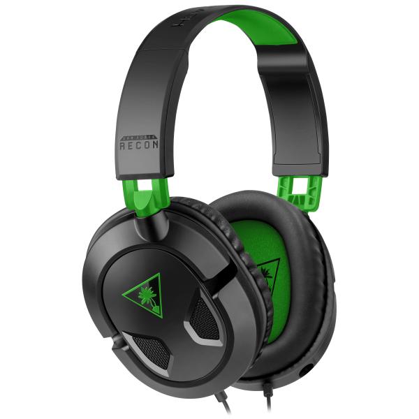 XBOX ONE Turtle Beach Wired Gaming Headset Recon 50x Green (verde) (ps5/4/switch/xbx/pc/movil)