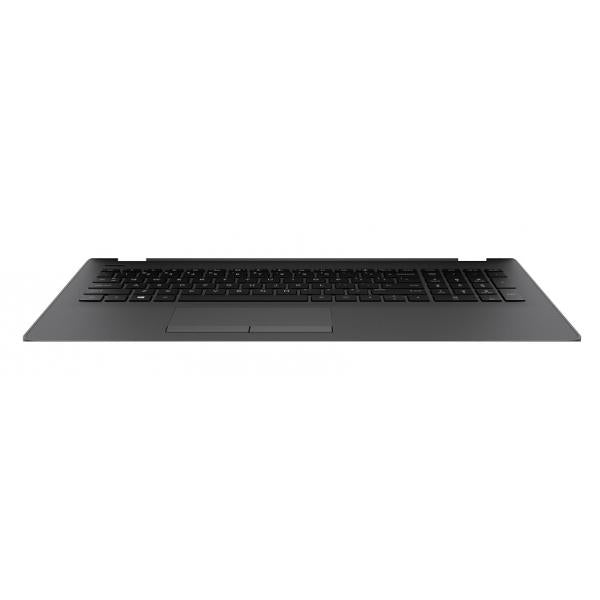 Top case + Teclado compatible para portátil HP 15-BS / 15-BW Negro mate Hover Image
