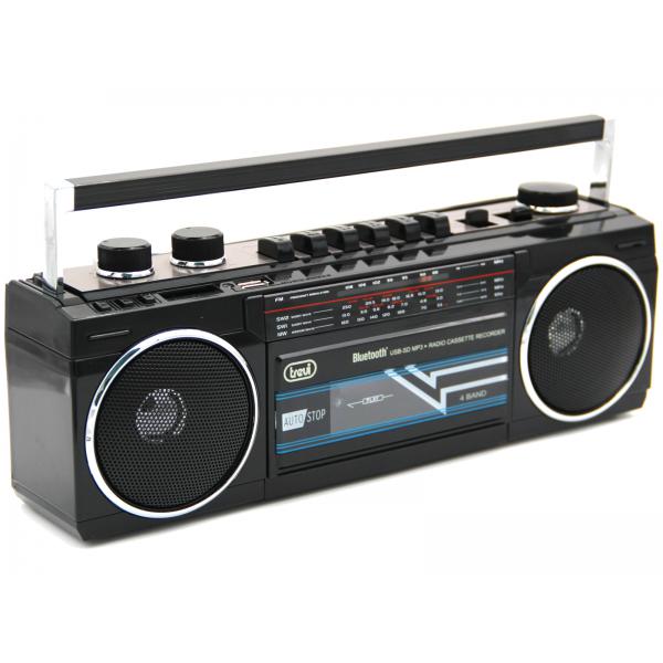 Radio Casette Ret Bt Trevi Rr 501 Bt Negro