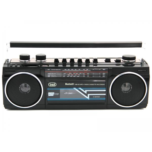 Radio Casette Ret Bt Trevi Rr 501 Bt Negro