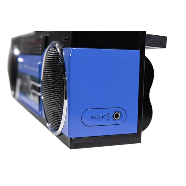 Radio Cd Portátil 512 Player Azul