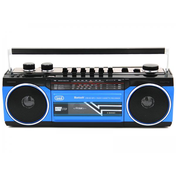 Radio Cd Portátil 512 Player Azul