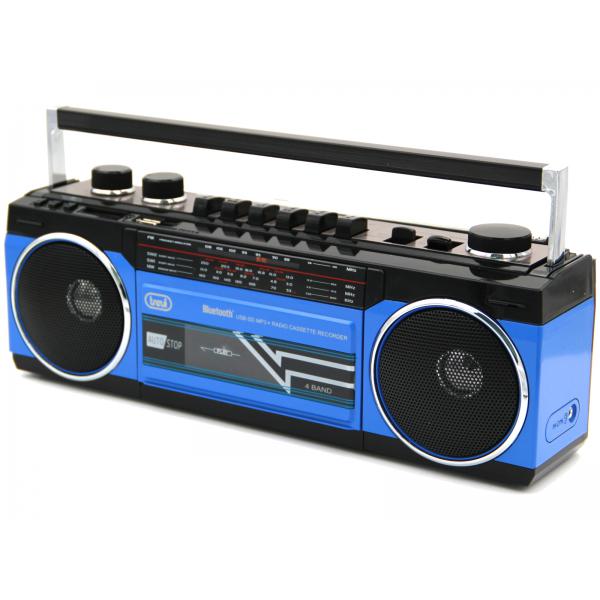 Radio Cd Portátil 512 Player Azul