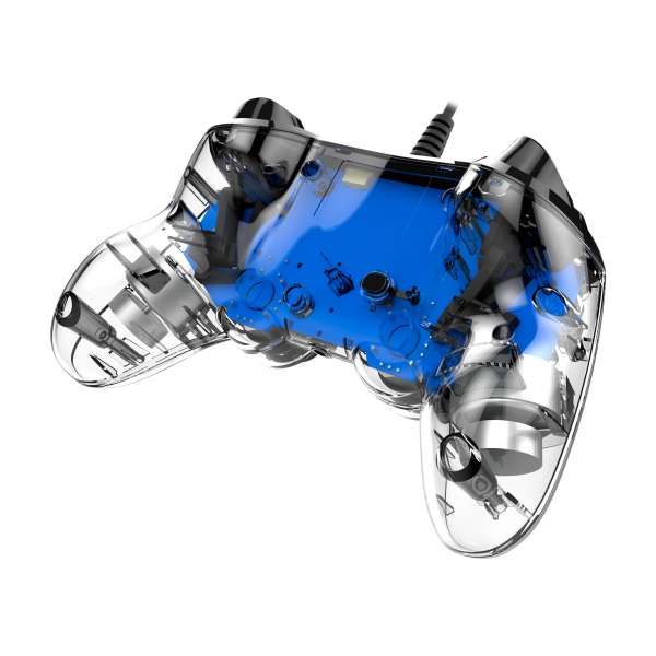 Accesorio Nacon Wired Illuminated Compact Controller Blue Oficial Playstation 4 PS4