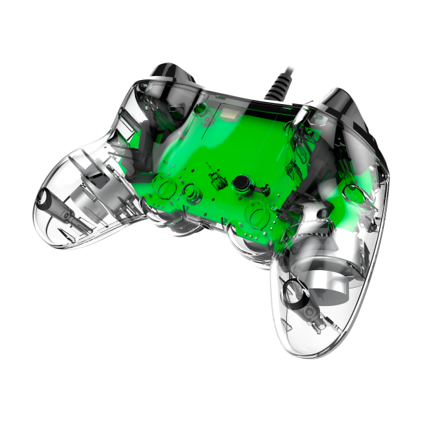 Accesorio Nacon Wired Illuminated Compact Controller Green (oficial) Playstation 4 PS4
