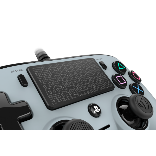 Accesorio Nacon Wired Compact Controller Grey Oficial (gris) Playstation 4 PS4