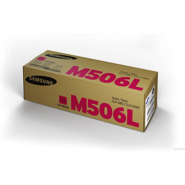 Toner Samsung Clt - M506l - See Magenta Clp - 680nd - Clx - 6260 Main Image