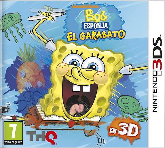 Bob Esponja:el Garabato 3DS Hover Image